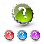 Colourful Question Mark Icon Pack